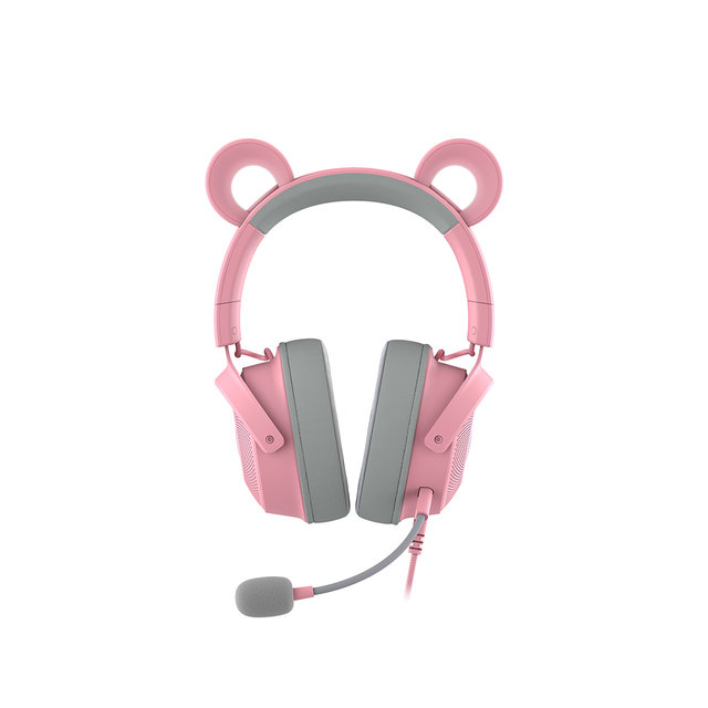 레이저코리아 크라켄 키티 V2 프로 쿼츠 Kraken Kitty V2 Pro Quartz 유선 헤드셋