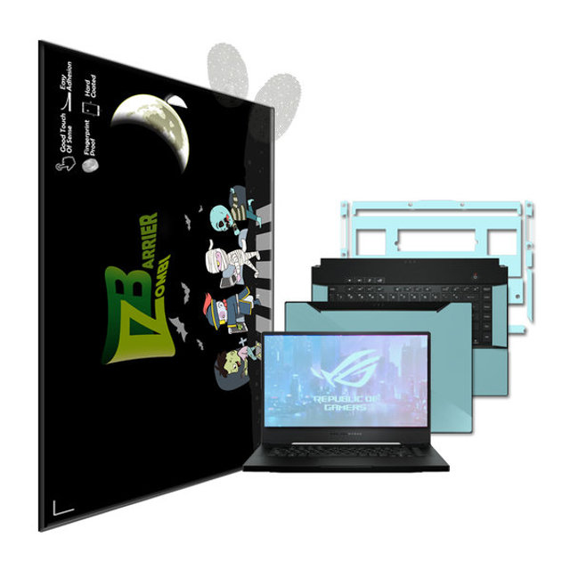 ASUS 제피러스 ROG GU502GU 지문방지액정+외부필름
