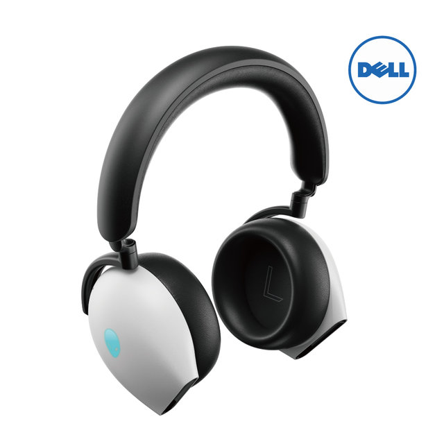 Dell 에일리언웨어 트라이모드 무선 게이밍 헤드셋 AW920H 루나 520-AAWP