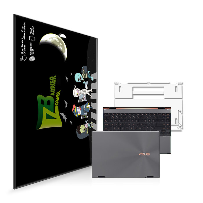 좀비베리어 젠북 플립 S13 UX371E / UX371EA 외부보호필름