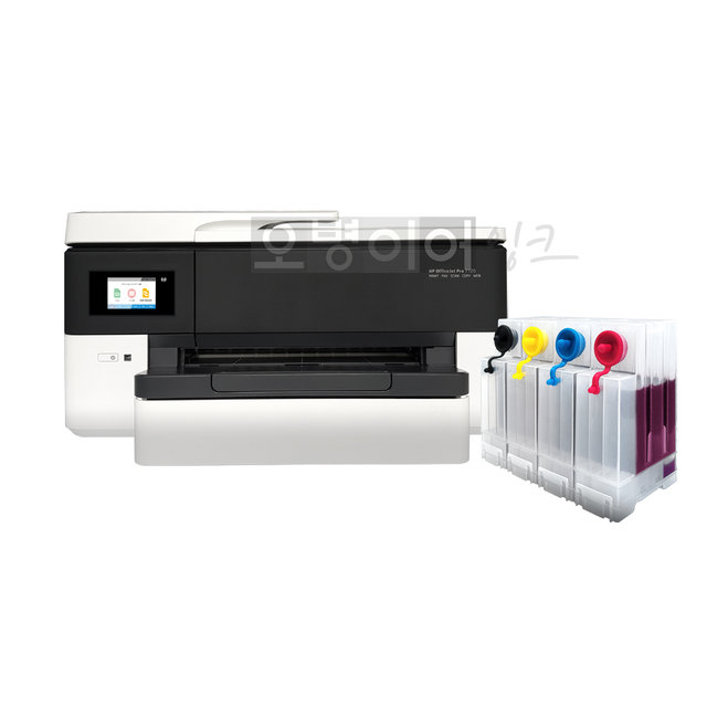 HP7720 A3 팩스복합기 + 무한잉크프린터기 