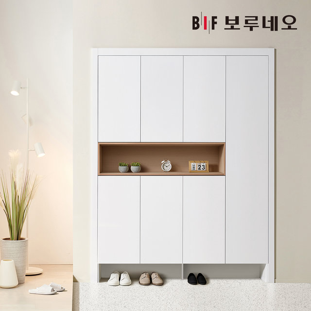 160cm 유즈 신발장 붙박이 현관 아파트 맞춤 주문 제작 시공 현관장