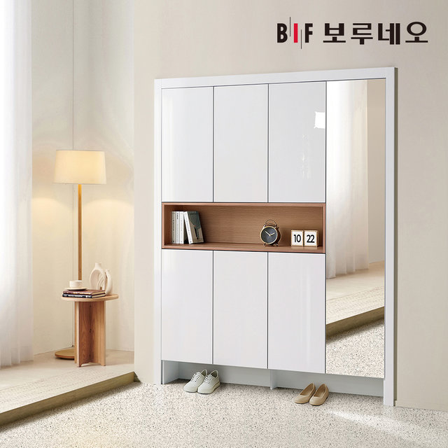 160cm 브링 신발장 붙박이 현관 아파트 맞춤 주문 제작 시공 현관장