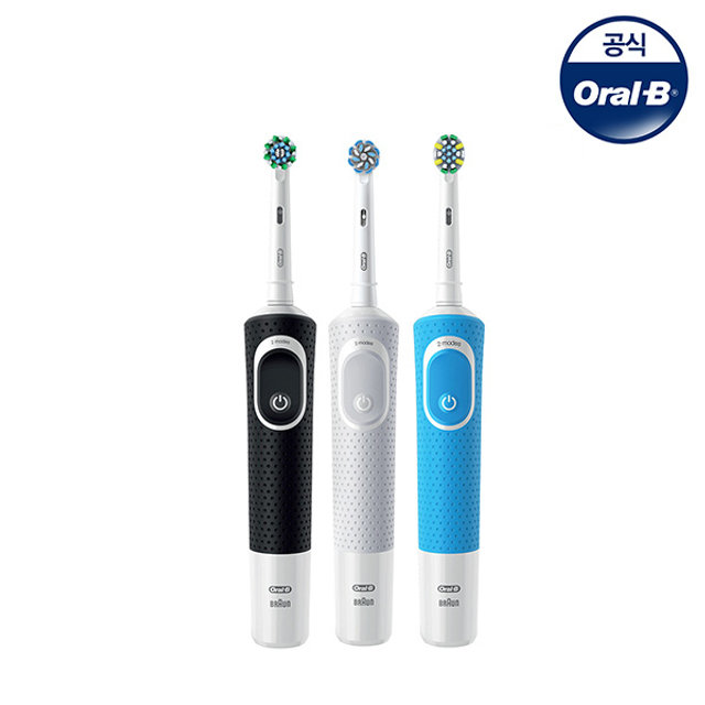  [Oral-B] 오랄비 전동칫솔 D100 바이탈리티 (화이트/블랙/블루)
