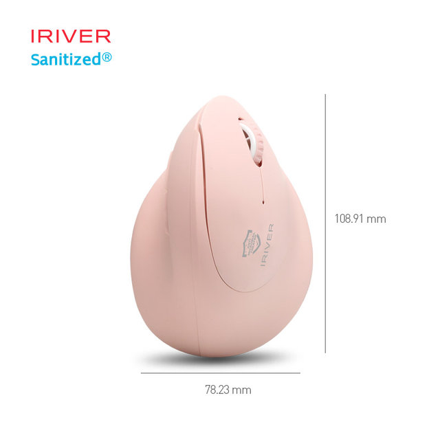 아이리버 항균 Medic-EM3 3채널 블루투스 겸용 인체공학 무소음 버티컬 무선 마우스