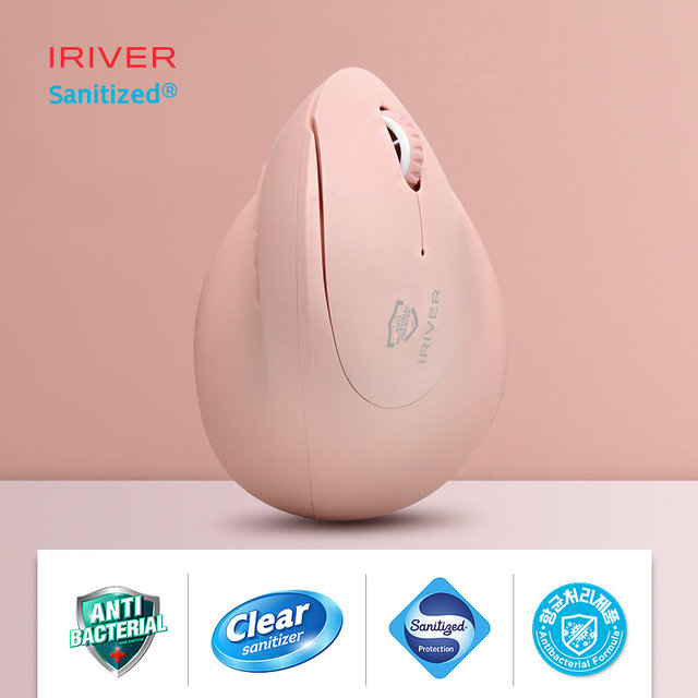 아이리버 항균 Medic-EM3 3채널 블루투스 겸용 인체공학 무소음 버티컬 무선 마우스