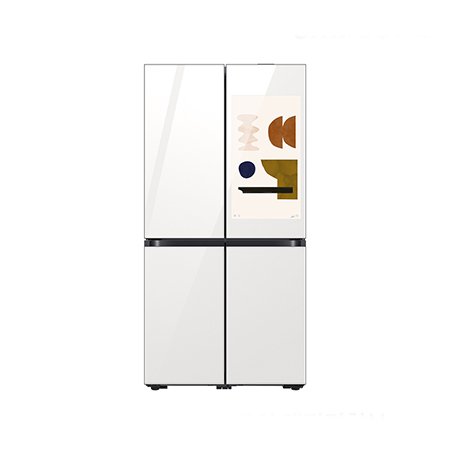 비스포크 냉장고 4도어 프리스탠딩 RF85C9581APW (841L, 색상조합형)