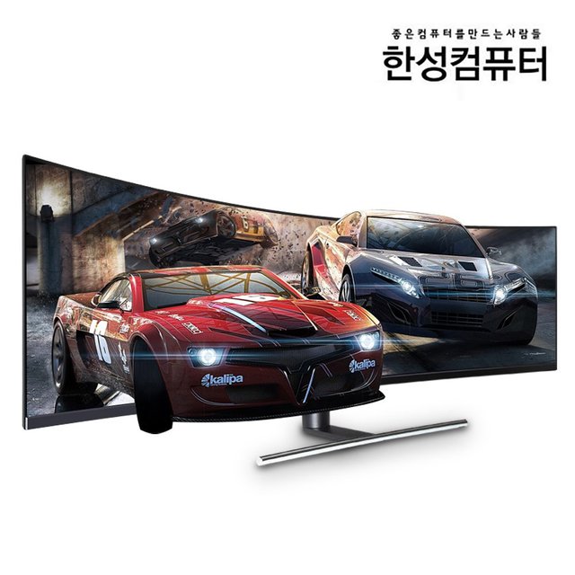 한성컴퓨터 ULTRON 4977SUC 퀀텀닷 144Hz 울트라와이드 게이밍 모니터
