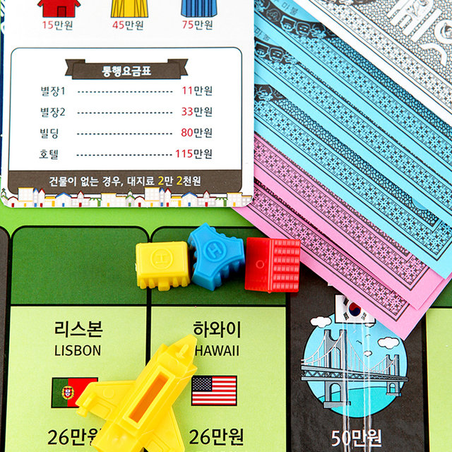 부루마블 세계여행 패밀리 36000 보드게임
