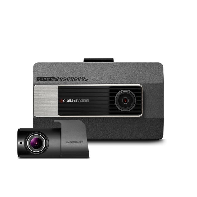 [출장장착권+GPS증정] 블랙박스 VX1000 64GB 기본패키지 / QHD FHD 2채널 / CtoC 스마트폰 연동