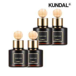 쿤달 퍼퓸 차량용 디퓨저 일랑일랑 75ml x4개