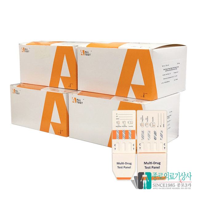 마약검사키트 필수4종 MOP COC MET THC 추가3종 MDMA AMP LSD