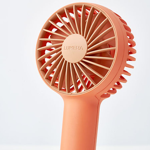 루메나 FAN C 2 휴대용 무선 선풍기 [라이트코랄]