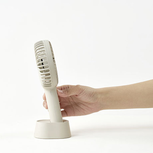 루메나 FAN PRO 4 휴대용 무선 선풍기 [크림 화이트] FAN-PRO4-WH