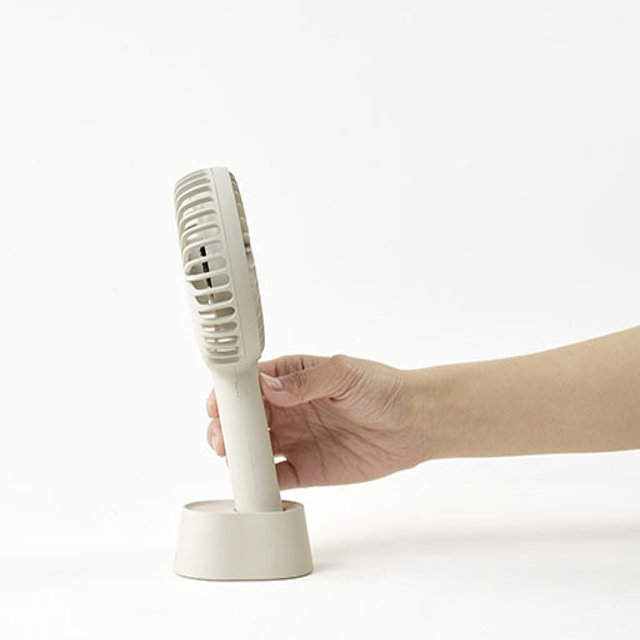 루메나 FAN PRO 4 휴대용 무선 선풍기 [크림 화이트] FAN-PRO4-WH