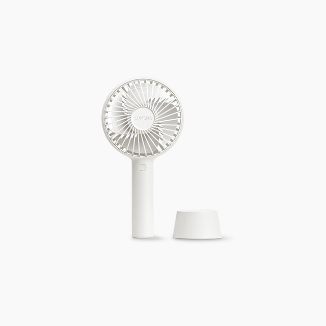 루메나 FAN PRO 4 휴대용 무선 선풍기 [크림 화이트] FAN-PRO4-WH