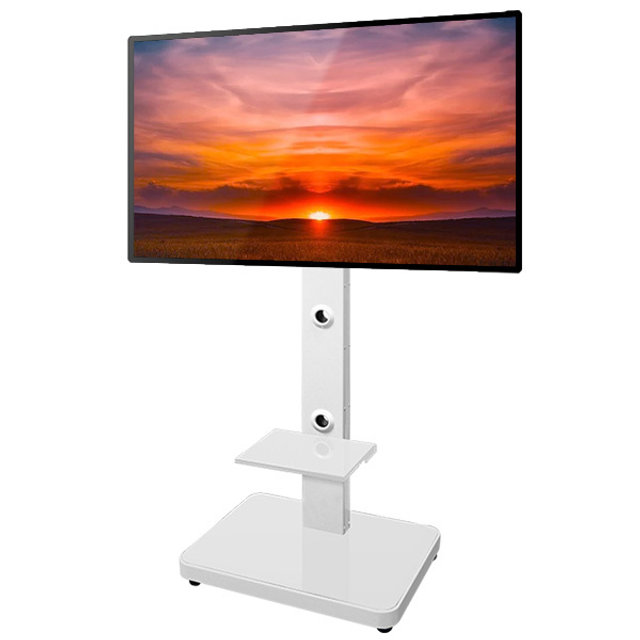 엔산 FN-3000W 화이트 이동형TV스탠드 40~55적용