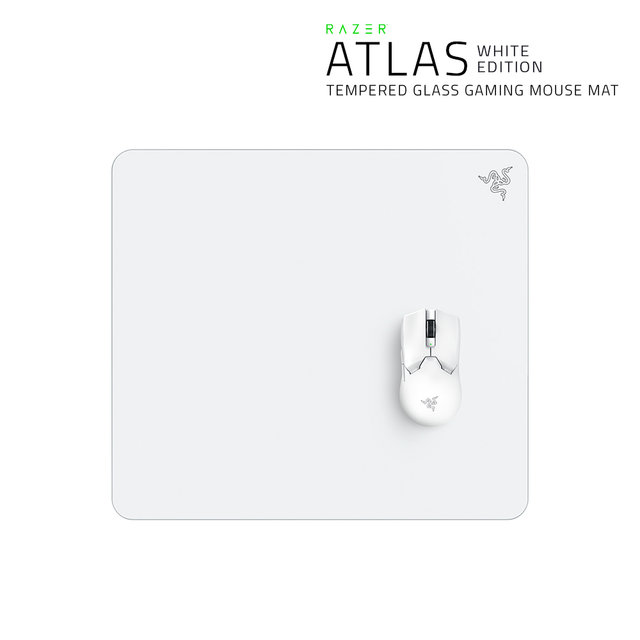 레이저코리아 아틀라스 화이트 Razer Atlas White 강화 유리 마우스패드