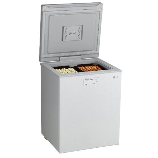 디오스 뚜껑형 김치냉장고 K132LW123 (128L, 화이트)
