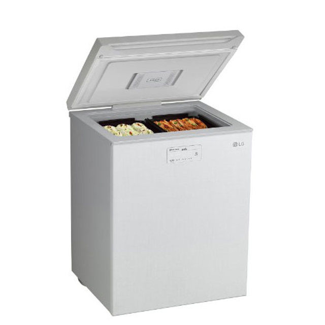 디오스 뚜껑형 김치냉장고 K132LW123 (128L, 화이트)
