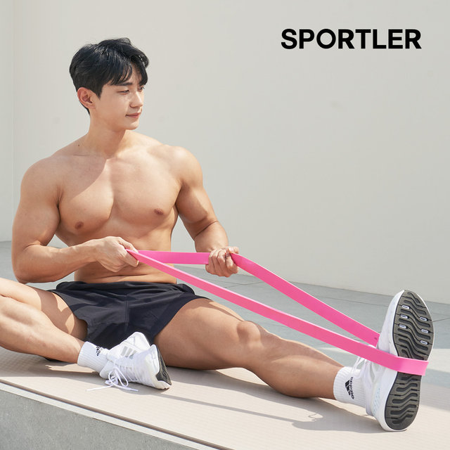  스포틀러 풀업밴드 3단계 턱걸이 철봉 근력 튜빙 라텍스 운동 스포츠 헬스 탄력 고무밴드