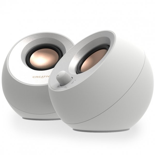 Creative PEBBLE V3 (화이트) 블루투스 스피커