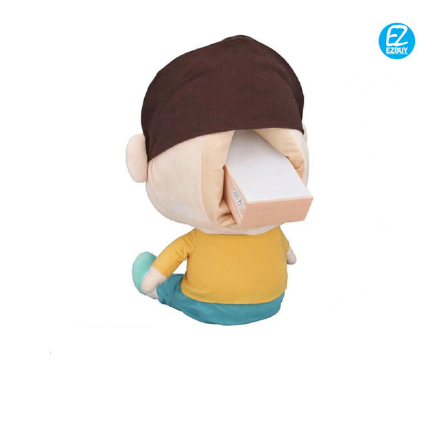 [해외직구] 맹구 인형 콧물 캐릭터 휴지 케이스 38cm / 티슈 커버 / 휴대용 / 여행용