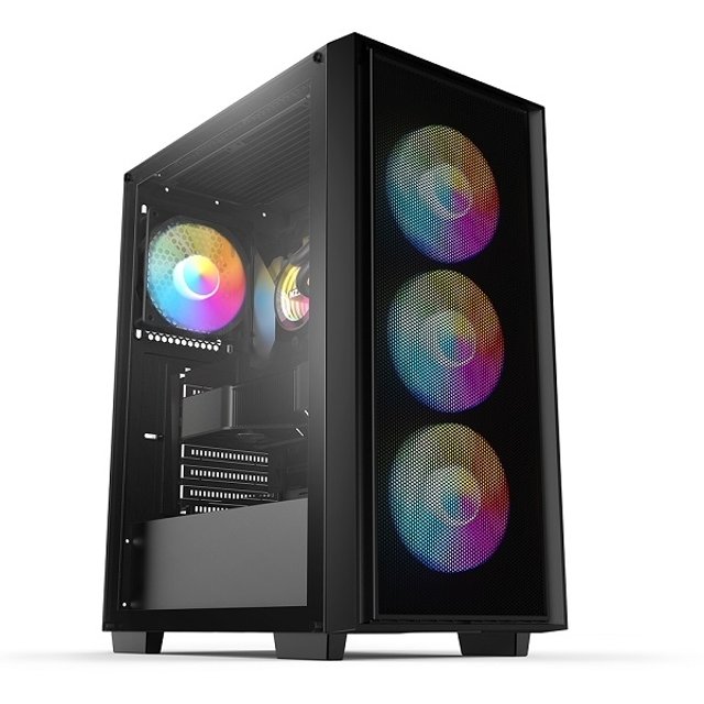 DAVEN D4 MESH BLACK (미들타워)