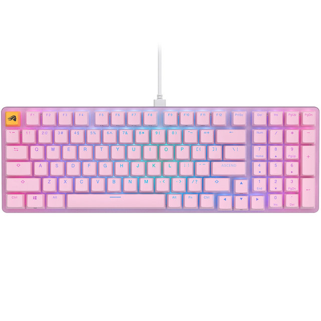글로리어스 GMMK2 96% Prebuilt 기계식 키보드 (핑크)