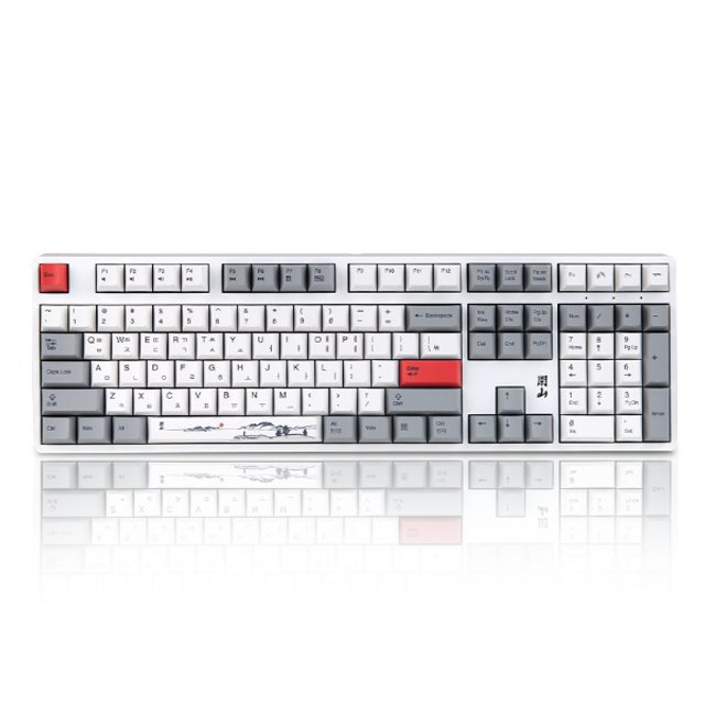 덱 헤슘 CBL-108XNW 거북선 한산 기계식키보드 적축