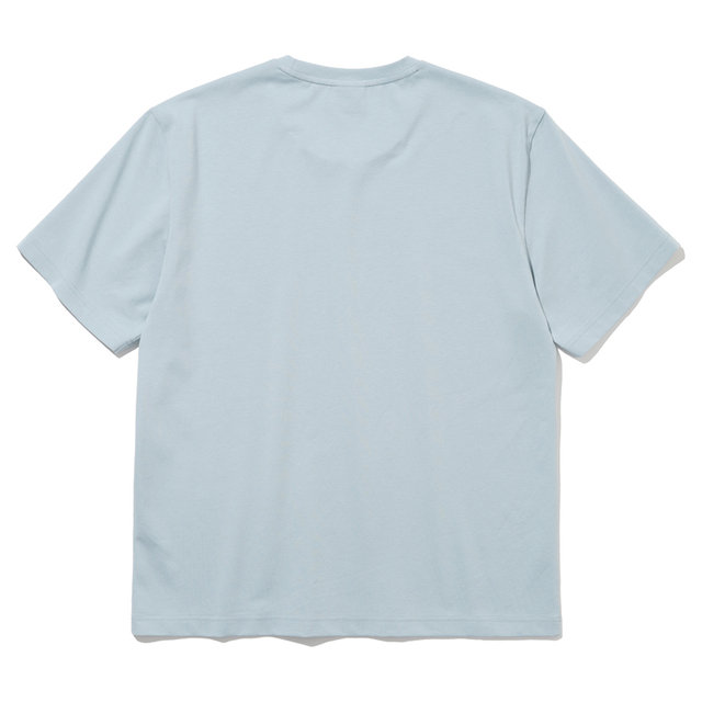 투에니더그 골프 프린트 남성 반팔 티셔츠 [BLUE GREY]