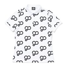 20심볼로고 패턴 요꼬 와이에리 여성 티셔츠[WHITE]