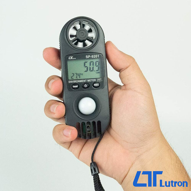 Lutron 루트론 풍속/조도/기압/고도등 10개항목 환경측정기 SP-9201 복합측정기