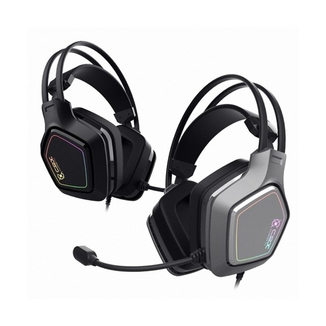 COX SCARLET 7.1 RGB 노캔 마이크 진동 헤드셋 블랙