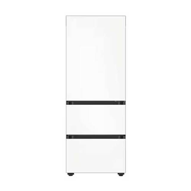 비스포크 키친핏 김치냉장고 3도어 RQ33C7411W6 (313L, 새틴 화이트, 1등급)