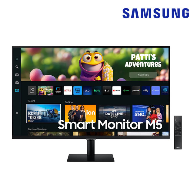 삼성전자 스마트 모니터 M5 S32CM500 80.1Cm VA 평면 FHD OTT [24년 신제품 대체출고]