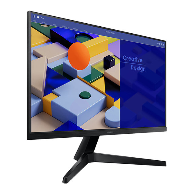 삼성전자 60.4cm 모니터 IPS 광시야각 S24C310 75Hz IPS 베젤리스