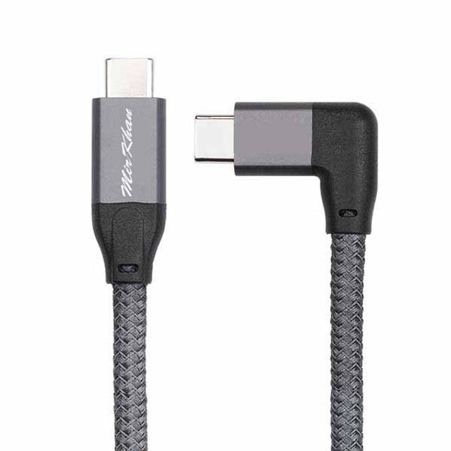 미르칸 Right Angle PD100W USB3.2 CM-CM 케이블 0.5m