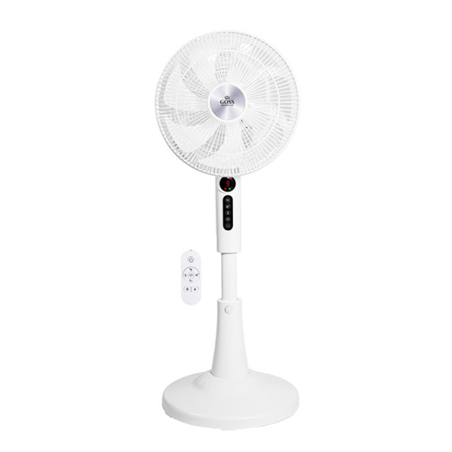 고스 스타라이트 듀얼헤드 양방향 BLDC 리모컨 선풍기 GSDF-7712DC / 12형 7엽날개 360도 더블헤드 입체회전 9단계 풍량조절