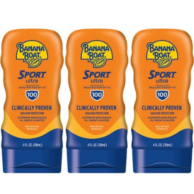 [해외] 바나나보트 SPF100 울트라스포츠 선크림 118mL 3개