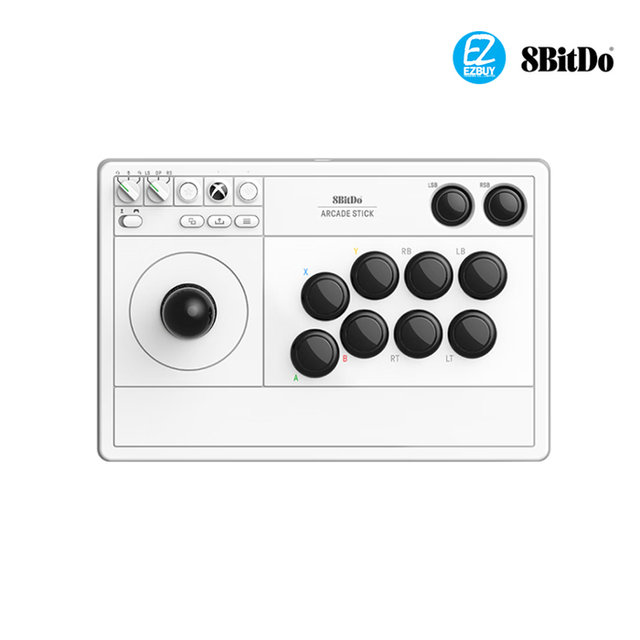 [해외직구] 8BitDo 아케이드 스틱 for Xbox 81JA01 / Xbox 호환 / Windows 10/11 호환 / 조이스틱