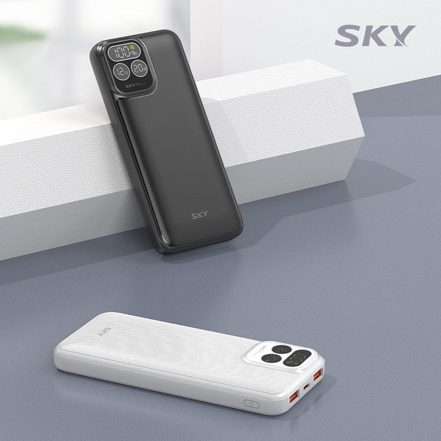 [임직원] 스카이 필 PD10 22.5W 고속 충전 LCD 잔량표시 10000mAh 보조배터리