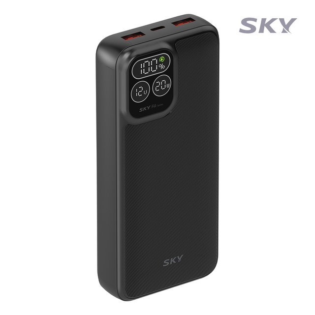 [임직원] 스카이 필 PD20 22.5W 고속 충전 LCD 잔량표시 20000mAh 대용량 보조배터 