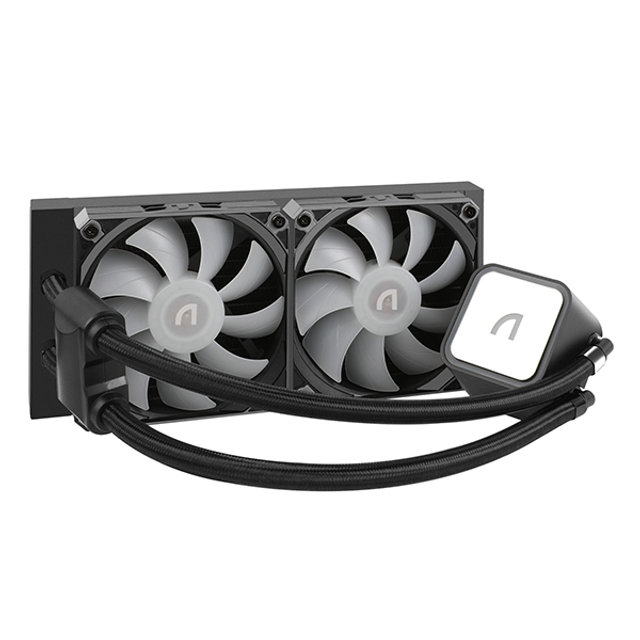 ABKO NCORE T240 풀체인지 ARGB 수냉 쿨러 블랙