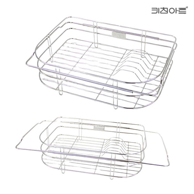 키친아트 스텐레스 슬라이스 개수대 (반달) 싱크대개수대