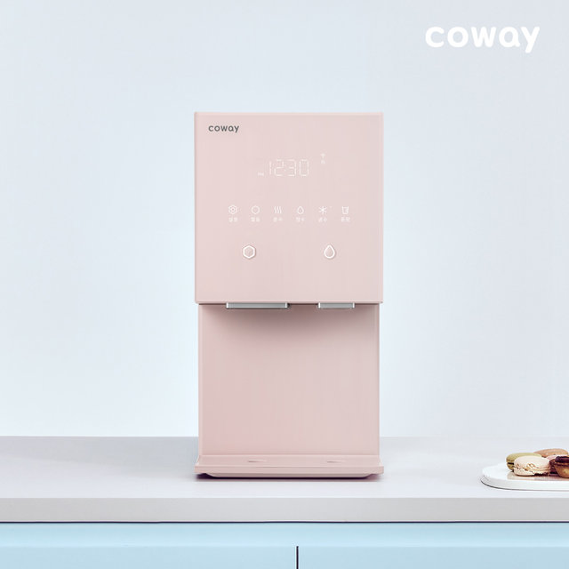코웨이 아이콘 얼음 정수기 CHPI-7400N 아이스 핑크 3년 케어십
