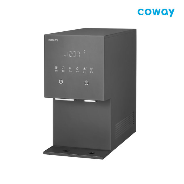 코웨이 아이콘 얼음 정수기 CHPI-7400N 아이스 그레이 3년 케어십