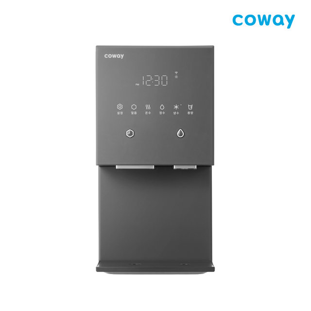 코웨이 아이콘 얼음 정수기 CHPI-7400N 아이스 그레이 3년 케어십