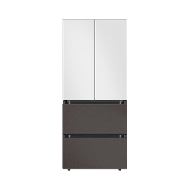 비스포크 키친핏 김치냉장고 4도어 RQ42C94E226 (420L, 코타 화이트, 코타 차콜)