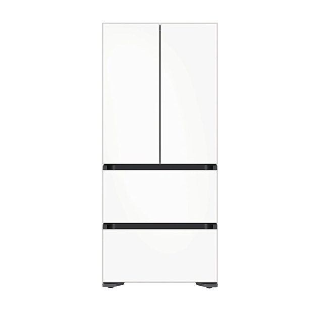 비스포크 김치냉장고 4도어 RQ49C94Y1W6 (490L, 새틴 화이트)